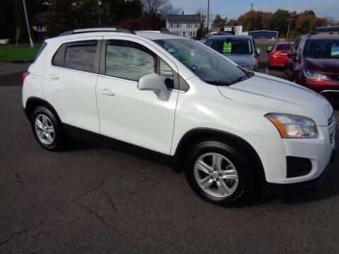 2016 Chevrolet Trax for sale at BETTER BUYS AUTO INC in East Windsor CT
