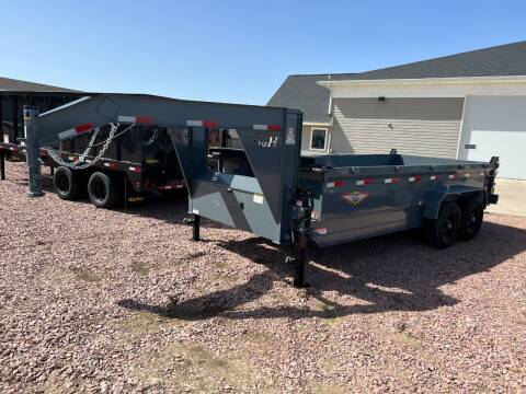 2022 H&H DBW-16 GN 14k Dump Box #2715 for sale at Prairie Wind Trailers, LLC in Harrisburg SD