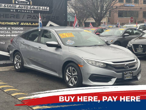 2018 Honda Civic for sale at Top Stars Auto Sales in Somerville NJ
