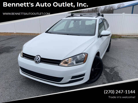 2017 Volkswagen Golf SportWagen for sale at Bennett's Auto Outlet, Inc. in Mayfield KY