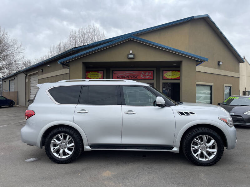 2012 Infiniti QX56 for sale at Advantage Auto Sales in Garden City ID