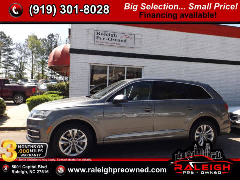 2018 Audi Q7 for sale at Raleigh Pre-Owned in Raleigh NC