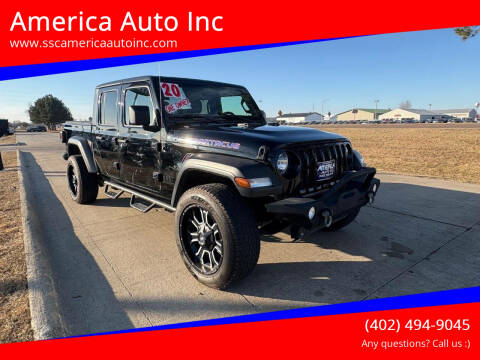 2020 Jeep Gladiator for sale at America Auto Inc in South Sioux City NE