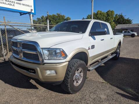 2013 RAM 2500 for sale at AUGE'S SALES AND SERVICE in Belen NM