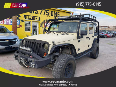 2012 Jeep Wrangler Unlimited for sale at Escar Auto in El Paso TX