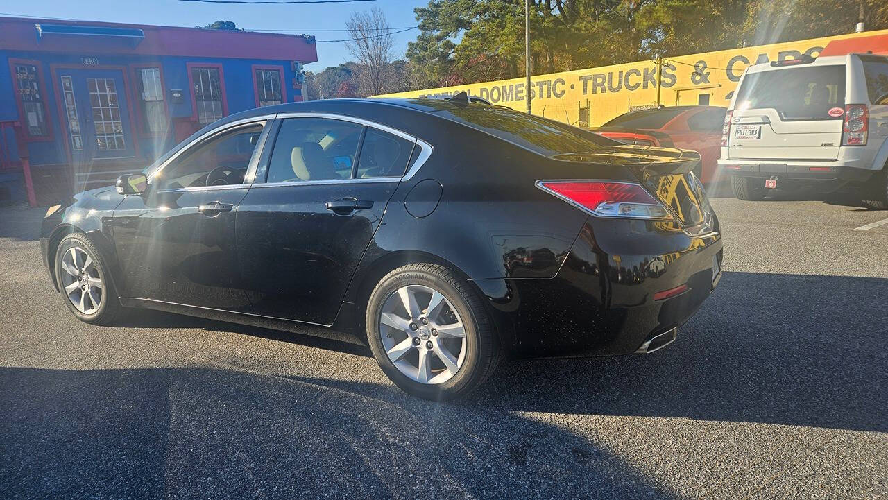 2013 Acura TL for sale at Luxury Auto Sales, Inc in Norfolk, VA