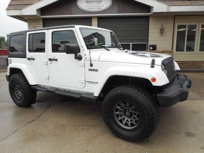 2017 Jeep Wrangler Unlimited for sale at River City Auto Center LLC in Chester IL