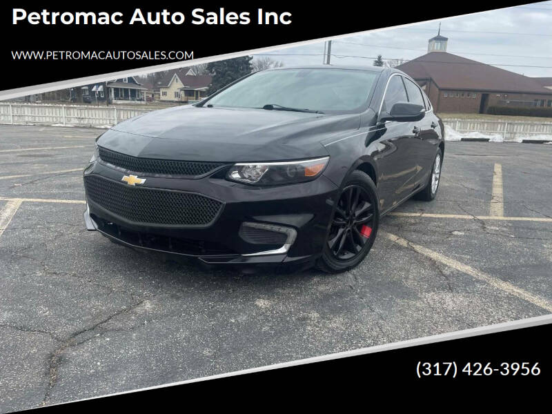 2016 Chevrolet Malibu for sale at Petromac Auto Sales Inc in Indianapolis IN