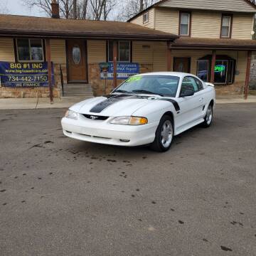 1998 Ford Mustang for sale at BIG #1 INC in Brownstown MI