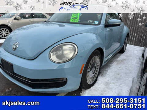 2013 Volkswagen Beetle Convertible for sale at AKJ Auto Sales in West Wareham MA