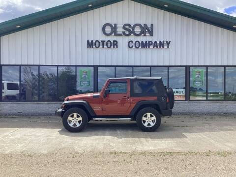 2014 Jeep Wrangler for sale at Olson Motor Company in Morris MN