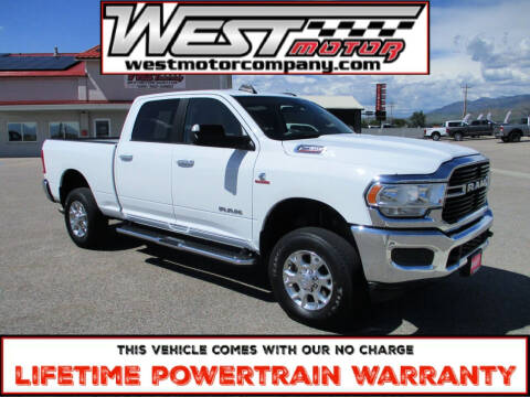 2019 RAM 2500 for sale at West Motor Company in Hyde Park UT