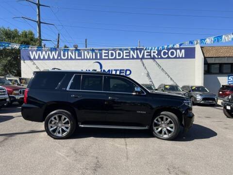 2016 Chevrolet Tahoe for sale at Unlimited Auto Sales in Denver CO