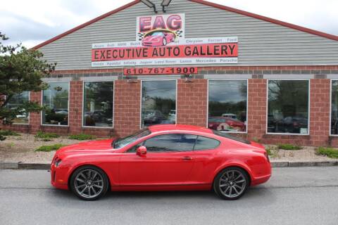 2010 Bentley Continental for sale at EXECUTIVE AUTO GALLERY INC in Walnutport PA