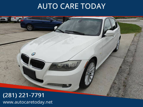 2011 BMW 3 Series for sale at AUTO CARE TODAY in Spring TX