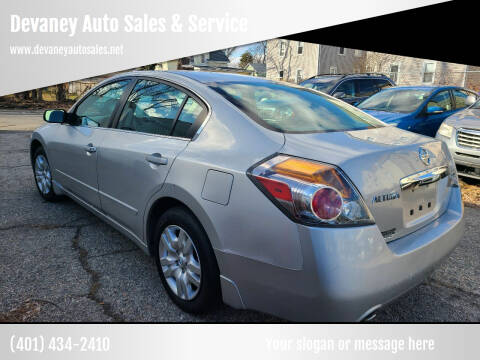 2011 Nissan Altima for sale at Devaney Auto Sales & Service in East Providence RI