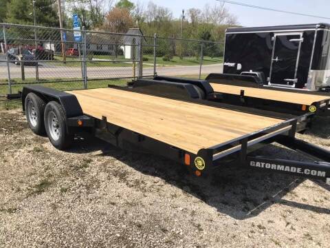 2023 Gatormade 18ft car hauler for sale at CRS Auto & Trailer Sales Inc in Clay City KY