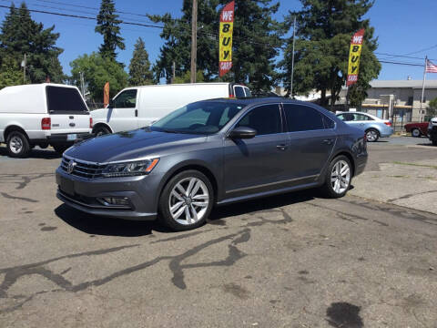 2017 Volkswagen Passat for sale at Longoria Motors in Portland OR