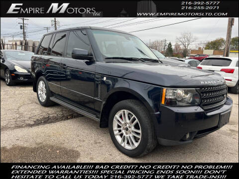 2012 Land Rover Range Rover for sale at Empire Motors LTD in Cleveland OH