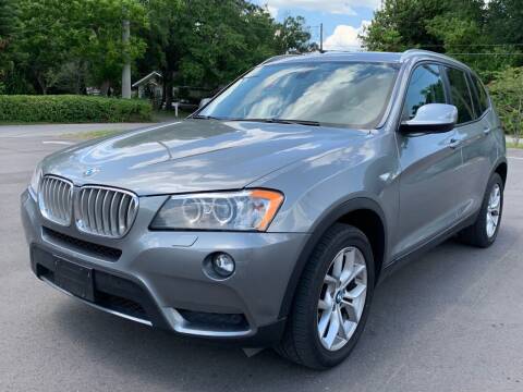 2012 BMW X3 for sale at LUXURY AUTO MALL in Tampa FL