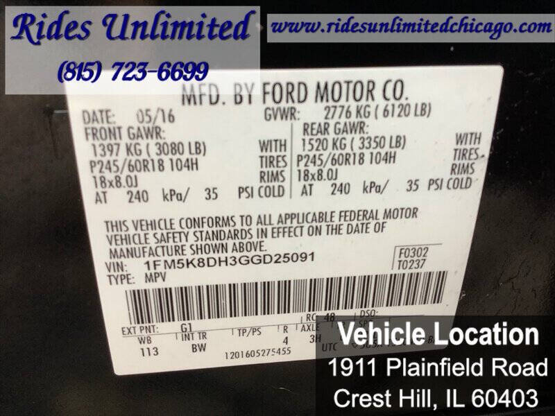 2016 Ford Explorer XLT