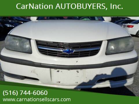 2003 Chevrolet Impala for sale at CarNation AUTOBUYERS Inc. in Rockville Centre NY