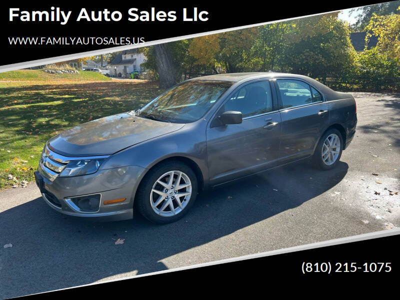 2012 Ford Fusion for sale at Family Auto Sales llc in Fenton MI