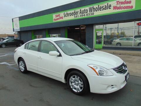 2012 Nissan Altima for sale at Schroeder Auto Wholesale in Medford OR