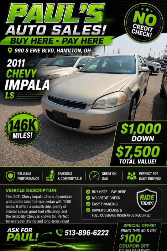 2011 Chevrolet Impala LS