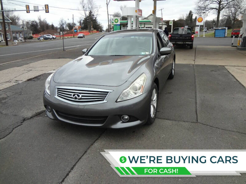 2011 Infiniti G25 Sedan for sale at FERINO BROS AUTO SALES in Wrightstown PA
