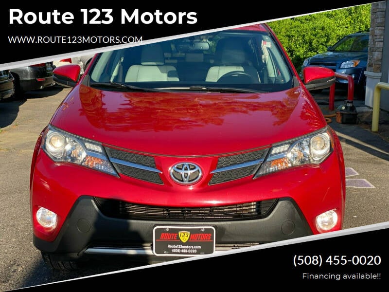 2013 Toyota RAV4 for sale at Route 123 Motors in Norton MA