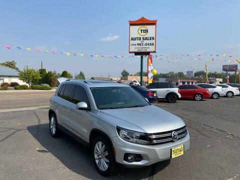 2012 Volkswagen Tiguan for sale at TDI AUTO SALES in Boise ID