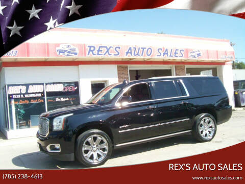 2015 GMC Yukon XL for sale at Rex's Auto Sales in Junction City KS