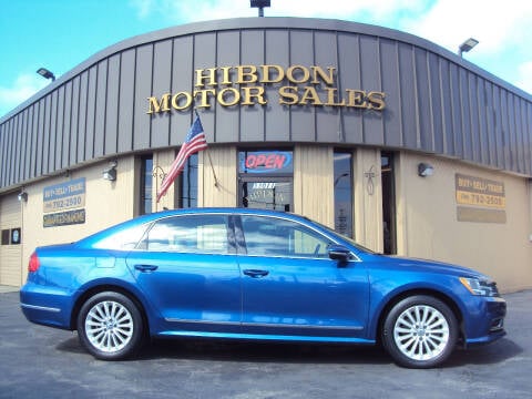 2016 Volkswagen Passat for sale at Hibdon Motor Sales in Clinton Township MI