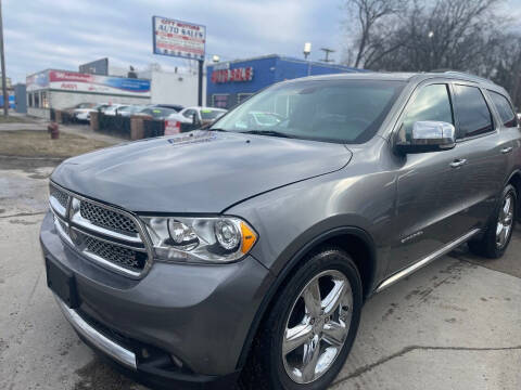 2011 Dodge Durango for sale at City Motors Auto Sale LLC in Redford MI