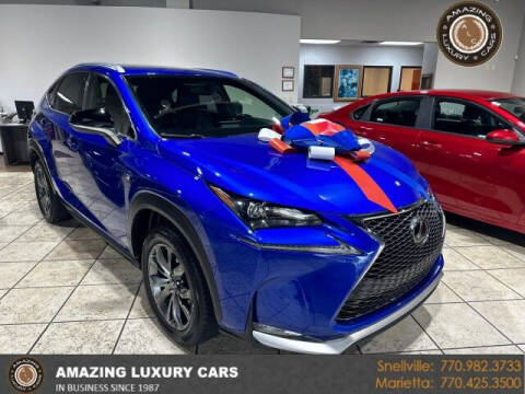 2016 Lexus NX 200t for sale at Amazing Luxury Cars in Snellville GA