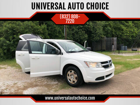 2010 Dodge Journey for sale at UNIVERSAL AUTO CHOICE in Houston TX