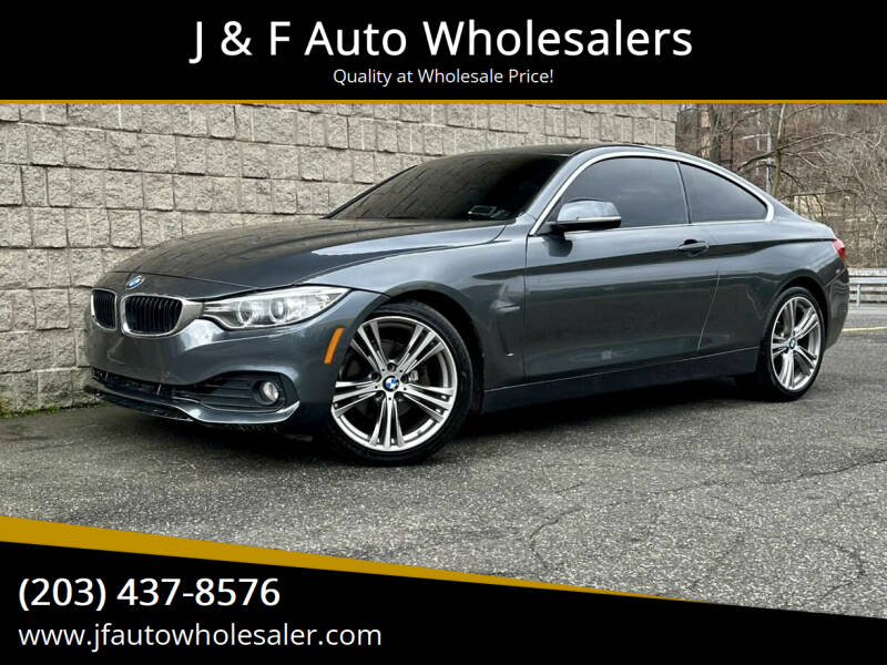 2016 BMW 4 Series for sale at J & F Auto Wholesalers in Waterbury CT