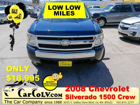 2008 Chevrolet Silverado 1500 for sale at The Car Company in Las Vegas NV