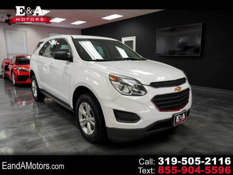 2017 Chevrolet Equinox for sale at E&A Motors in Waterloo IA