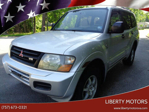 2001 Mitsubishi Montero for sale at Liberty Motors in Chesapeake VA
