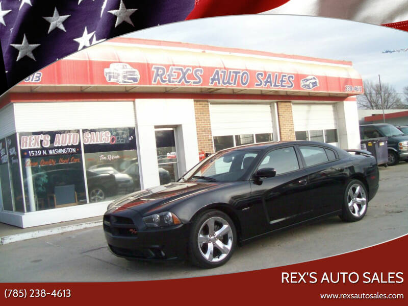2012 Dodge Charger for sale at Rex's Auto Sales in Junction City KS