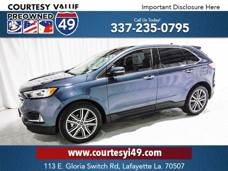 2019 Ford Edge for sale at Courtesy Value Pre-Owned I-49 in Lafayette LA