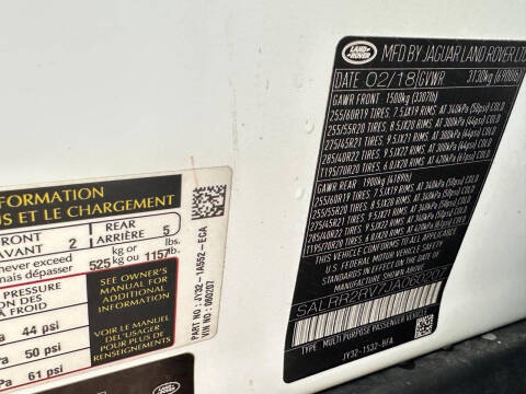 2018 Land Rover Discovery HSE