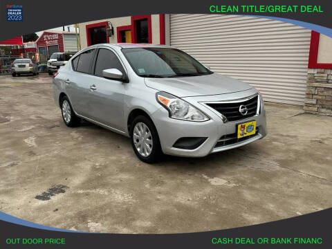 2018 Nissan Versa for sale at Auto Corner Inc in Dallas TX