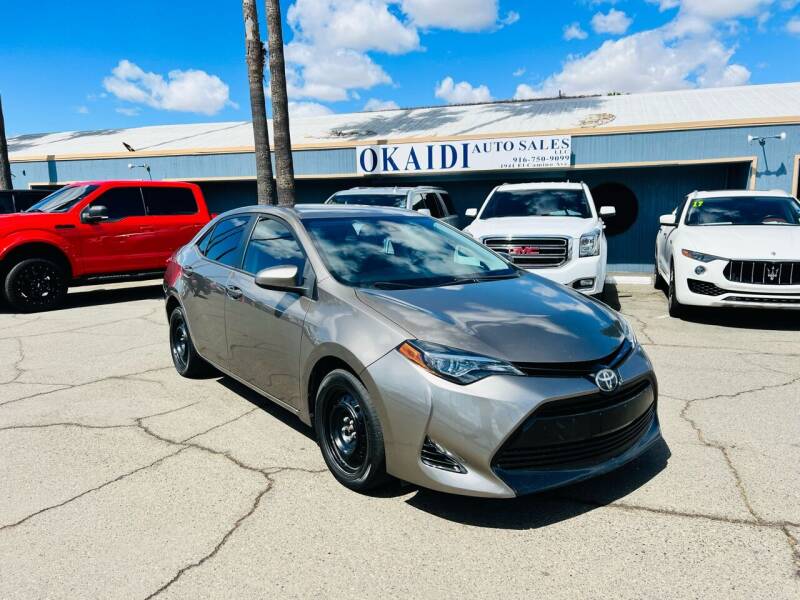 2018 Toyota Corolla for sale at Okaidi Auto Sales in Sacramento CA