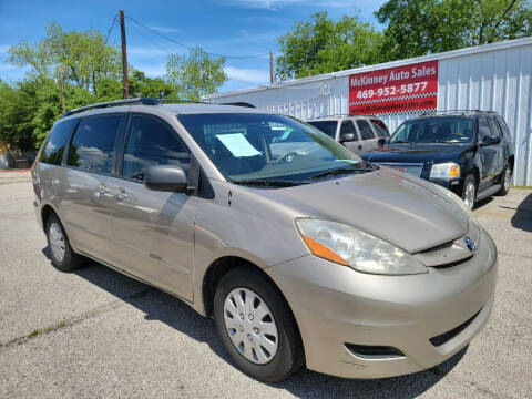 2007 Toyota Sienna for sale at McKinney Auto Sales in Mckinney TX