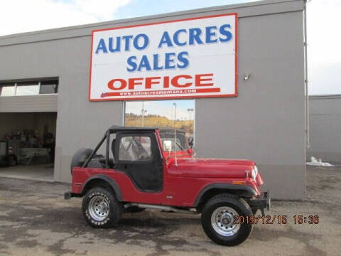 1975 Jeep C-J5 for sale at Auto Acres in Billings MT