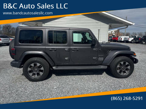 2018 Jeep Wrangler Unlimited for sale at B&C Auto Sales LLC in Maryville TN