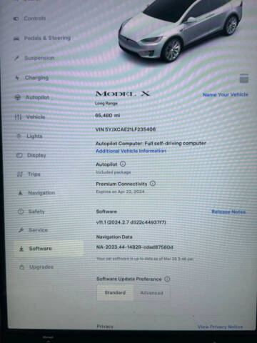 2020 Tesla Model X Long Range Plus